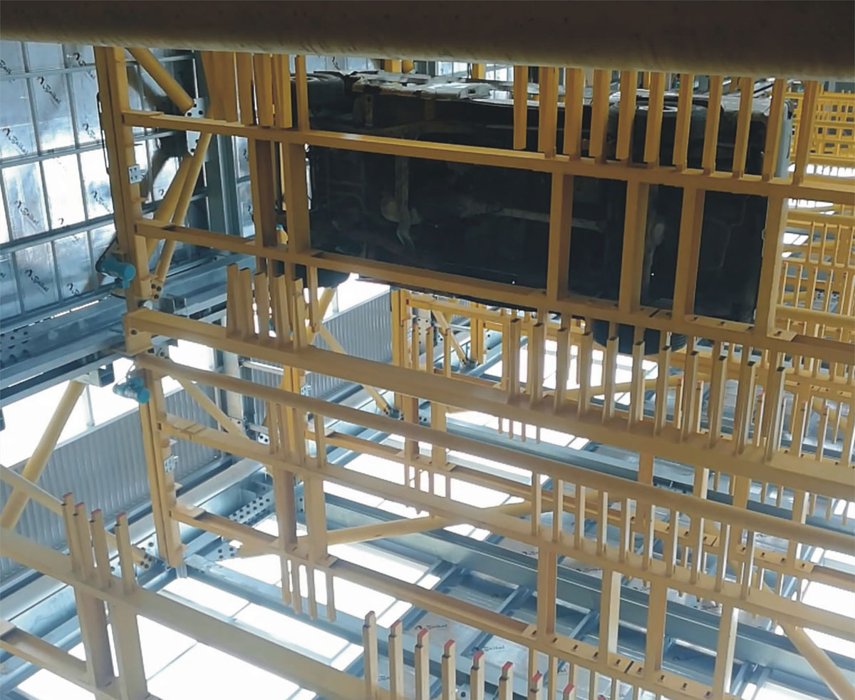 PCS垂直升降機械車庫