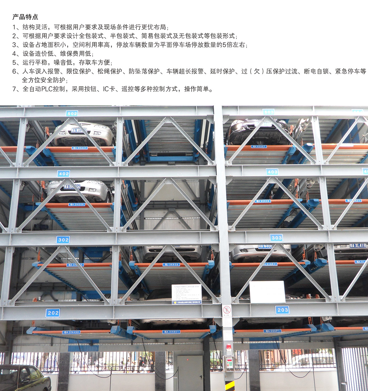 四川PSH4-D1负一正三地坑四层升降横移机械车库产品特点.jpg