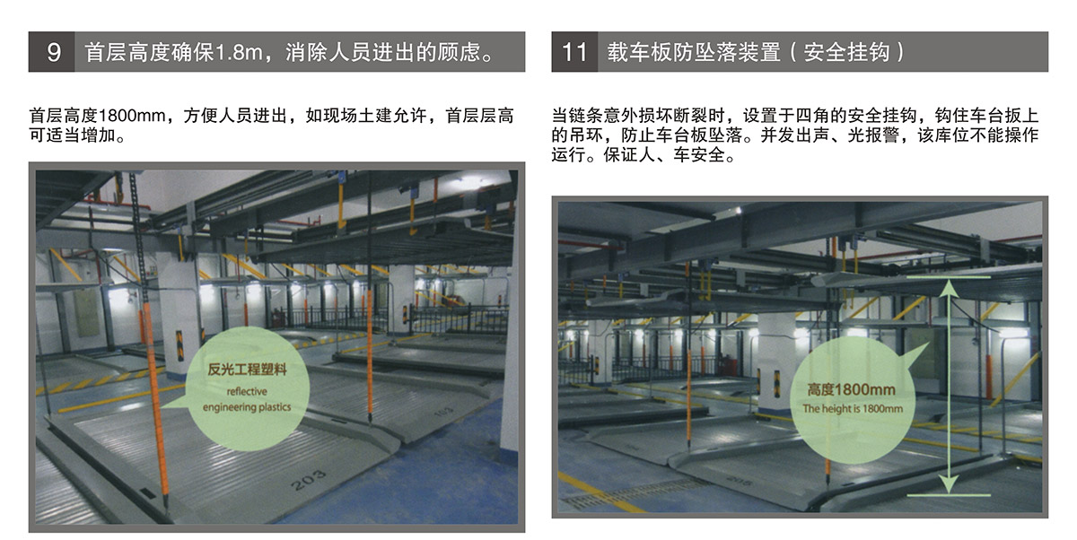 四川PSH6六层升降横移机械车库首层高度安全挂钩.jpg