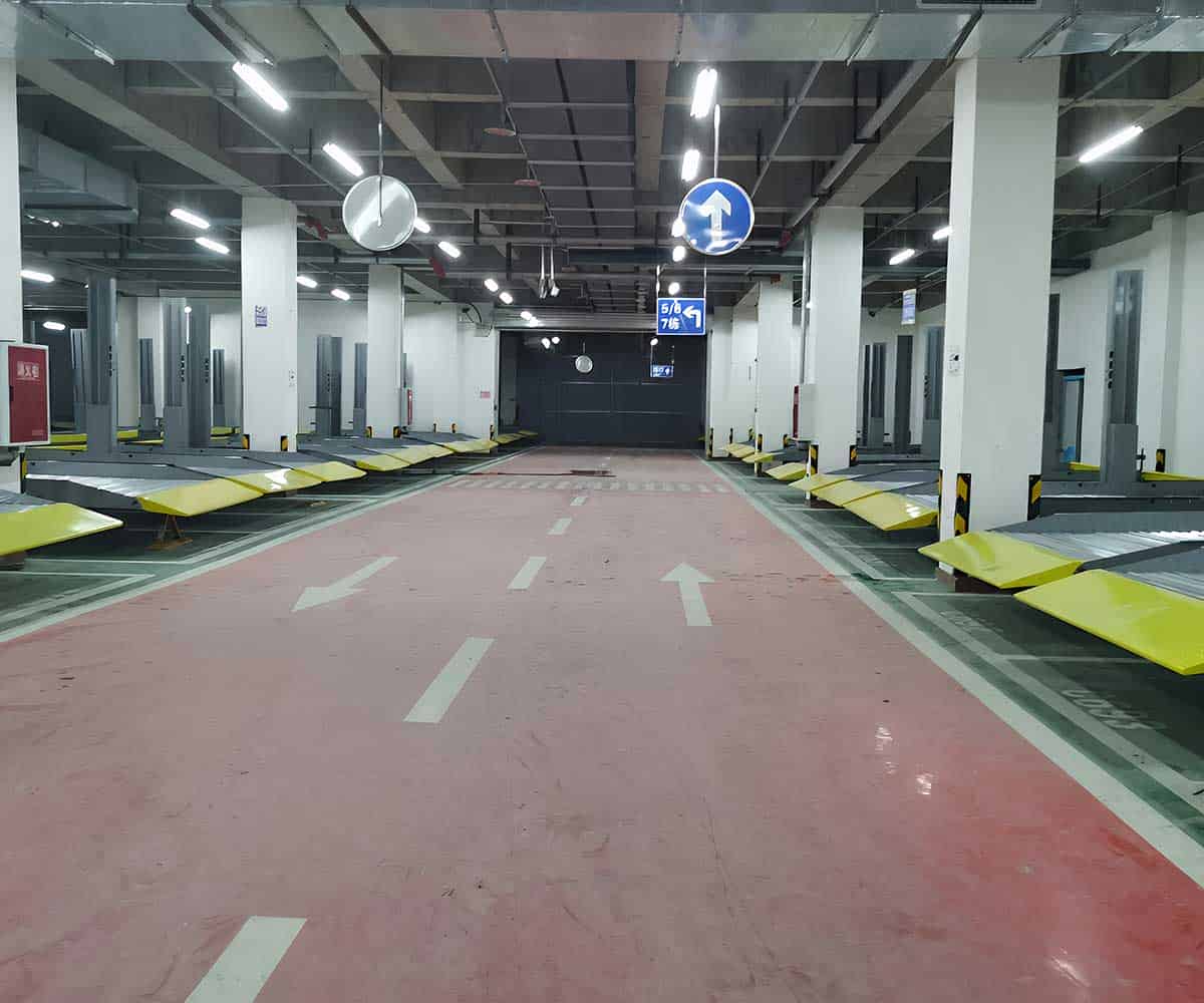四柱式立体车库停车设备的造价和性价比
